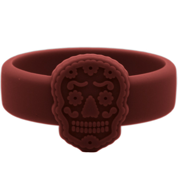 6 Pack Set Modelo Sugar Skull Bottle Markers Bottleneck Drink Tags Glass Markers - Picture 10 of 14